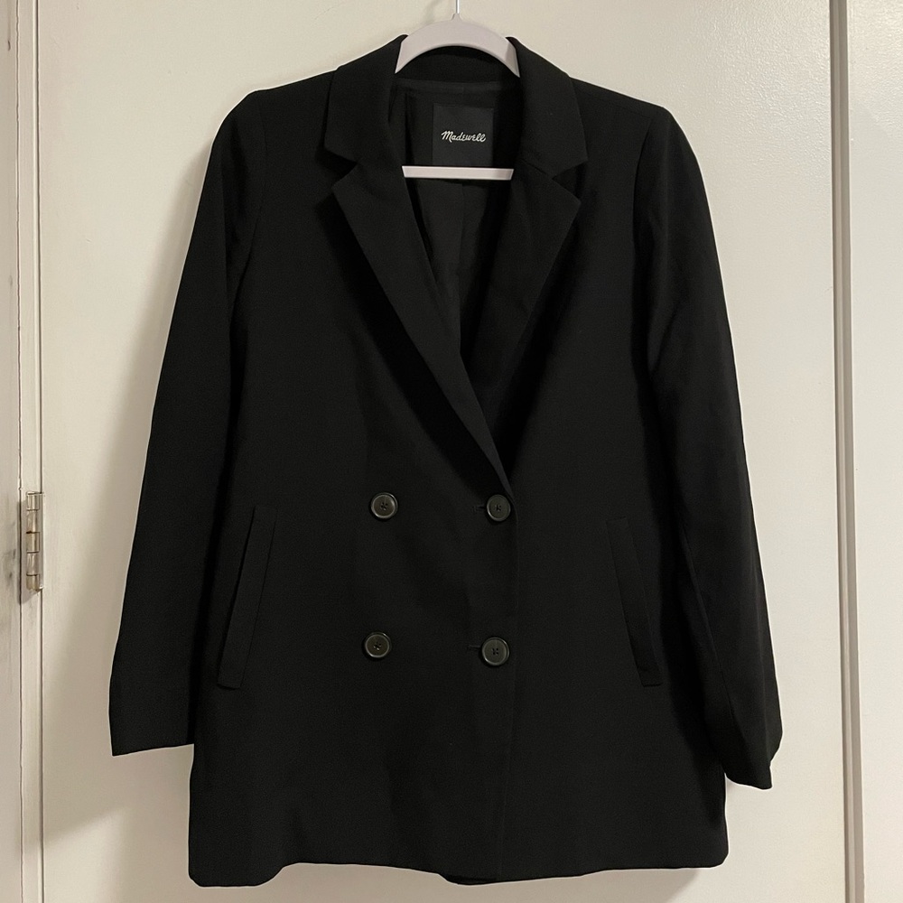 Madewell double breasted blazer
